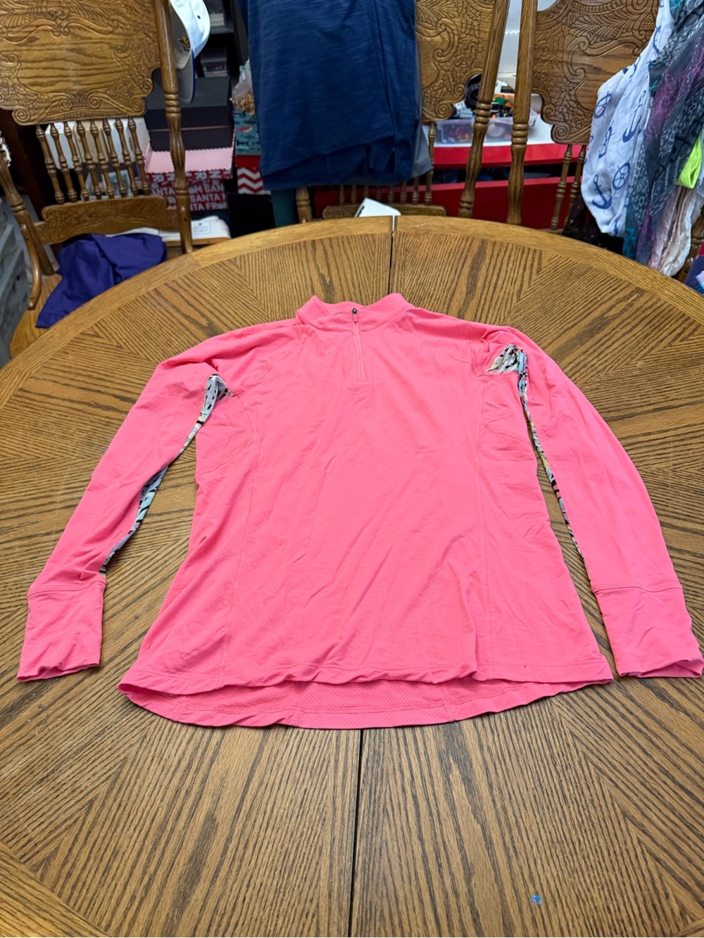 Noble Women’s Performance Quarter-Zip Long Sleeve Top - Pink